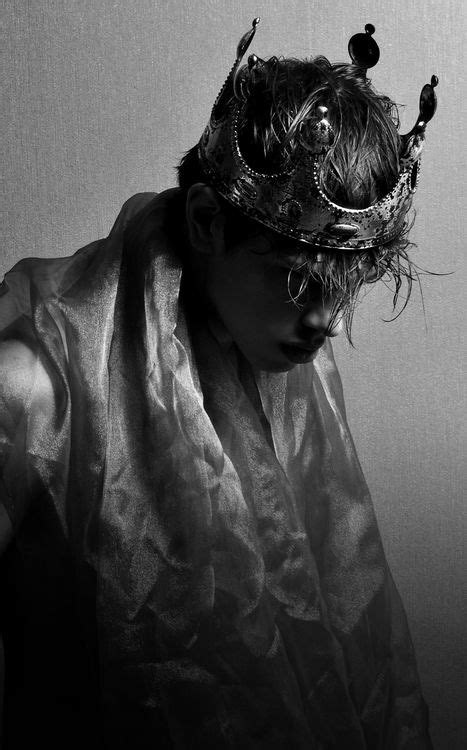 black and white photograph of a woman wearing a crown with her hair ...