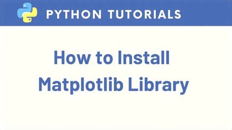 How To Install Matplotlib In Python Anaconda Jupyter Notebook Erofound