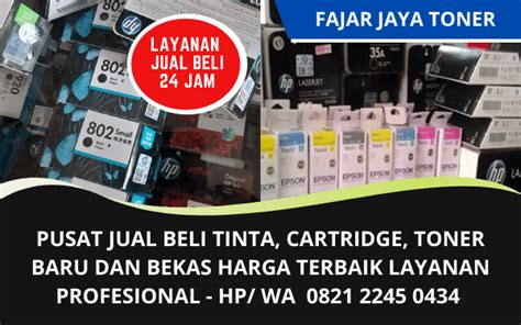 Jual Beli Tinta Cartridge Toner Baru Bekas Harga Terbaik Di Jakarta