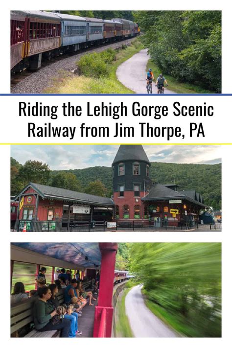 Riding The Lehigh Gorge Scenic Railway From Jim Thorpe PA Uncovering PA