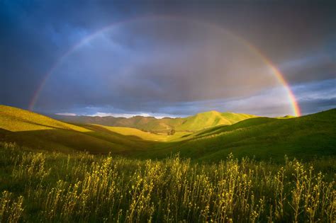 Download Landscape Nature Rainbow Hd Wallpaper