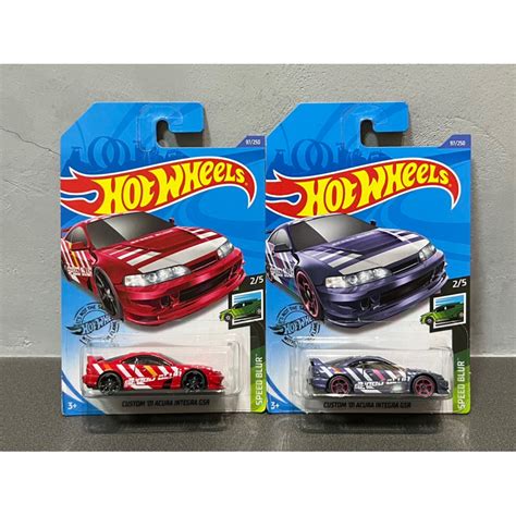 合售 Hot Wheels 風火輪 Custom 01 Acura Integra GSR 本田 Honda 蝦皮購物