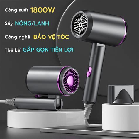 Innovative Professional Folding Hair Dryer With Way Hot And Cold Wind Levels W Capacity