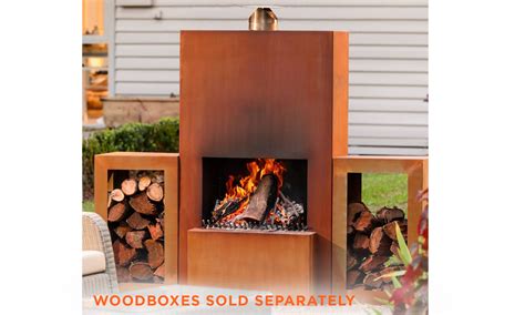 Corten Outdoor Fireplace Fireplace Guide By Chris