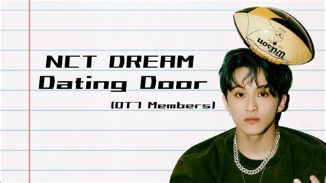 NCT DREAM DATING DOOR YouTube