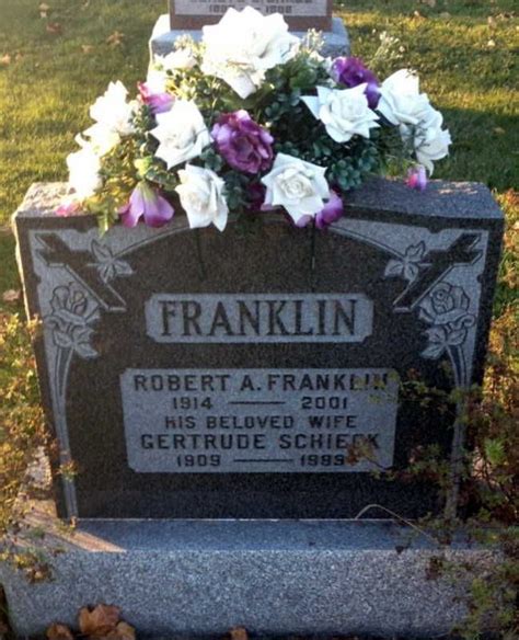 Gertrude Schieck Franklin 1909 1989 Homenaje De Find A Grave