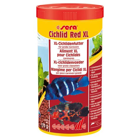 Sera Cichlid Red Xl Ml G K