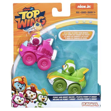 Nick Jr Top Wing Mission Control Brody Penny Racers 2 Pack Hasbro Toywiz