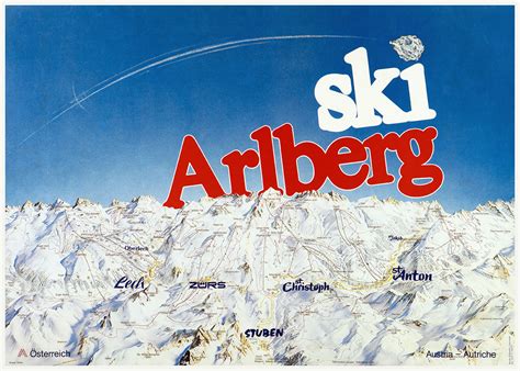 Ski Arlberg Original Ski Posters