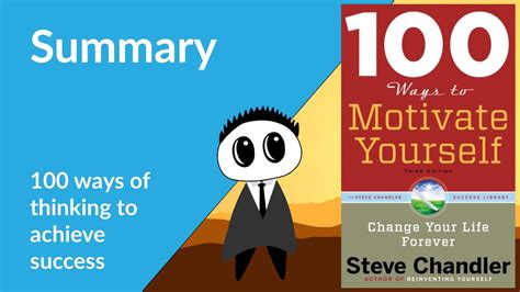 Ways To Motivate Yourself By Steve Chandler Book Summary Youtube