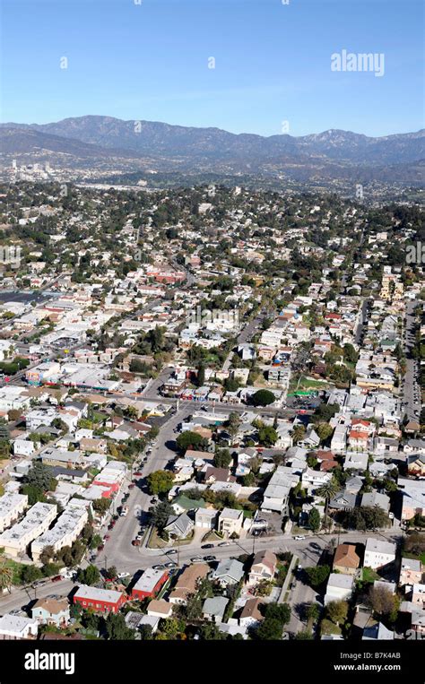 Aerial view of los angeles hi-res stock photography and images - Alamy