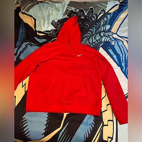 Red Nike Hoodie Gem