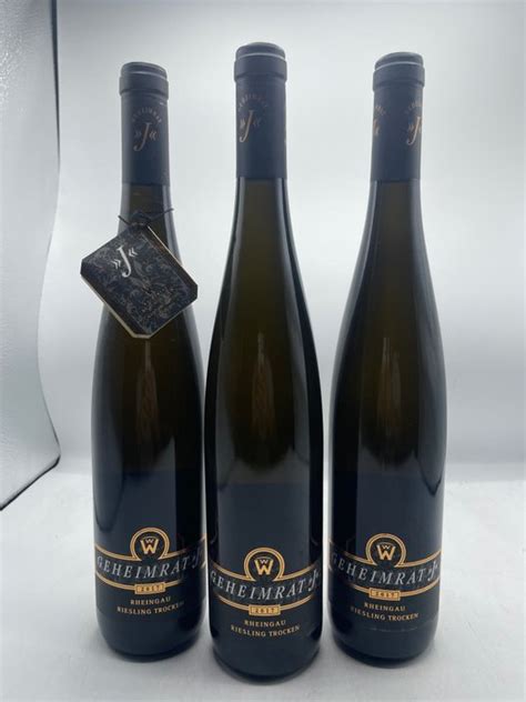 Wegeler Riesling Geheimrat J Rheingau Bottle Catawiki