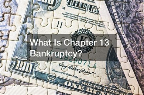 What Is Chapter 13 Bankruptcy Legal Magazine