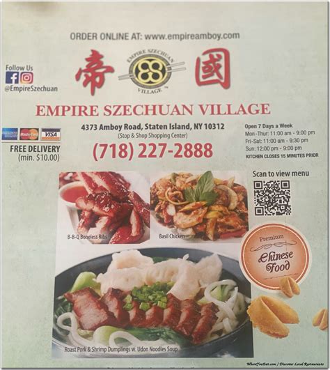 Empire Szechuan Village In Staten Island