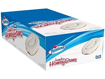 Amazon Hostess Jumbo Iced Honey Bun Ounce Per Case