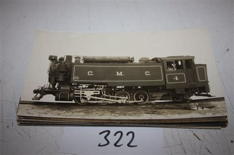 USA Züge Eisenbahn BALDWIN LOKOMOTIVE ARBEITEN Postkarte 25