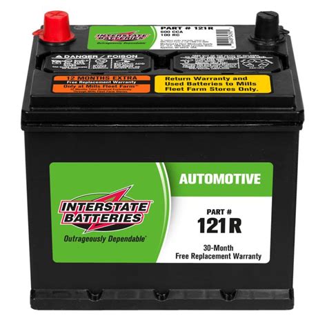 Interstate Batteries 12 Mo 600 Cca Automotive Battery By Interstate Batteries At Fleet Farm