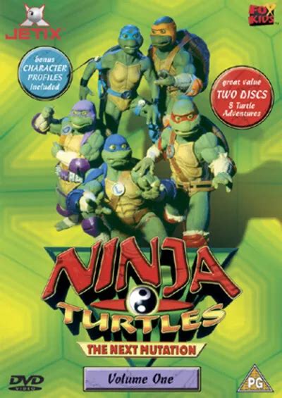 TEENAGE MUTANT NINJA Turtles The Next Mutation Volume 1 DVD 2004