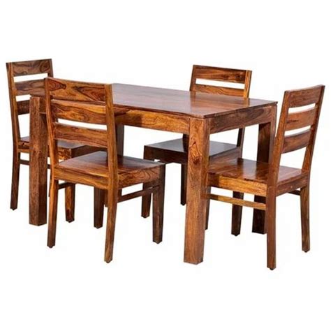 Marble Top Seater Sheesham Wood Dining Table Set At Rs Set In