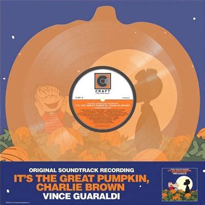 Vince Guaraldi It S The Great Pumpkin Charlie BrownPumpkin Shaped Vinyl