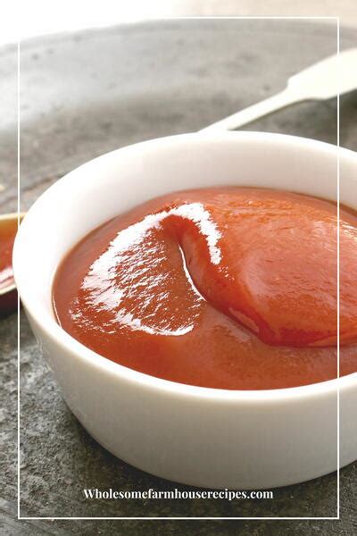 Easy Homemade Healthy Ketchup Recipe