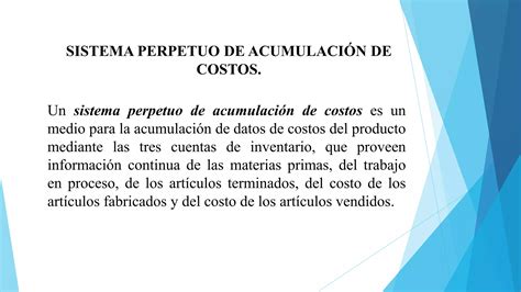 Sistemas De Acumulacion De Costos Pptx