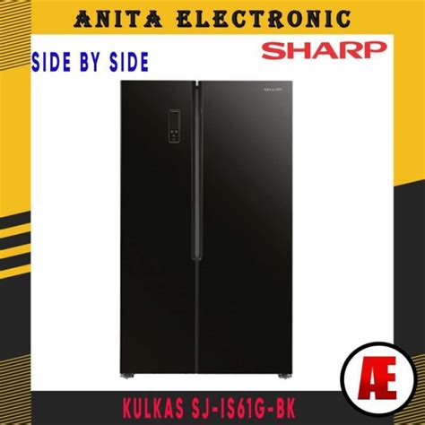 Promo Kulkas Sharp Side By Side Inverter Sj Is G Bk L Kap L