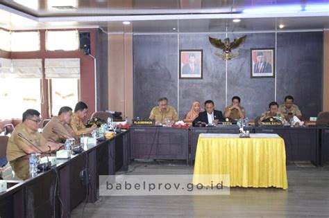 Pemprov Dan Dprd Prov Kep Babel Sepakati Kua Ppas Ta Provinsi