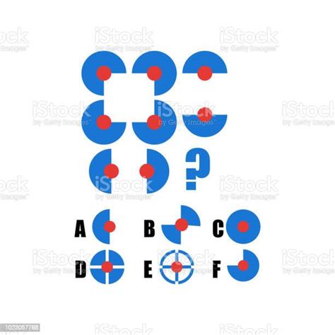 Iq 테스트입니다 정답을 선택 합니다 논리 작업 아이 들을 위한 교육 게임입니다 논리 Iq의 개발입니다 작업 게임 나오면 다음