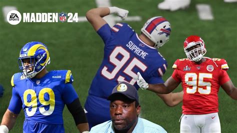 Madden 24 Franchise Career Mode Defensive Tackle DT Big Man Big Bills