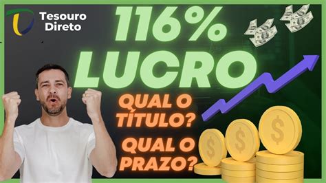 De Lucro Na Marca O A Mercado No Tesouro Direto Em Qual Prazo