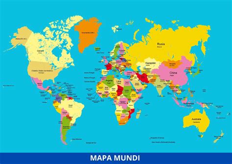 Mapa Mundi Politico Para Imprimir – eroppa