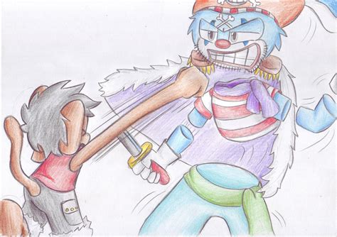 CP: Luffy VS Buggy by LeniProduction on DeviantArt