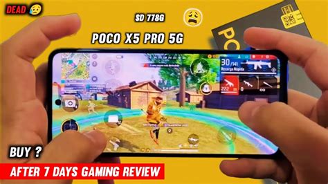 POCO X5 PRO 5G GAMING TEST AFTER 7 DAYSPOCO X5 PRO 5G FREE FIRE TEST