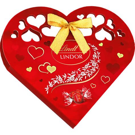 Lindt Lindt Lindor Heart Box Slik Snacks Chokolade Tilbud Hos