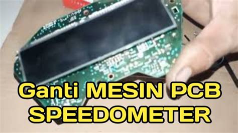 SPEEDOMETER VARIO 125 BLANK GANTI MESIN PCB YouTube