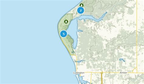 Ludington State Park Map