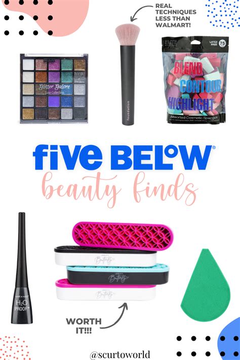 Five Below Makeup Finds — Scurtoworld