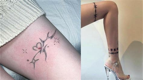 Hermosos Tatuajes En La Pierna Para Mujer Youtube