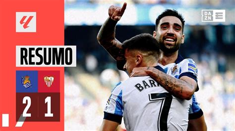 Resumo Real Sociedad 2 1 Sevilla LaLiga 23 24 YouTube