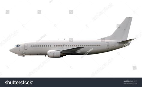 Modern Passenger Jet Airplane Side View Stock Photo 94619911 Shutterstock