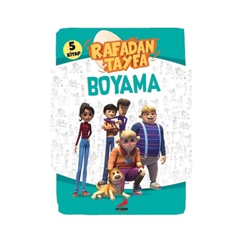 Rafadan Tayfa Boyama Seti 5 Kitap Takım Kitabı ve Fiyatı