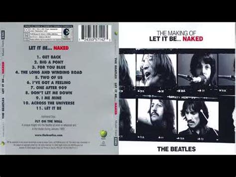 The Beatles Let It Be Naked 2003 CD Discogs