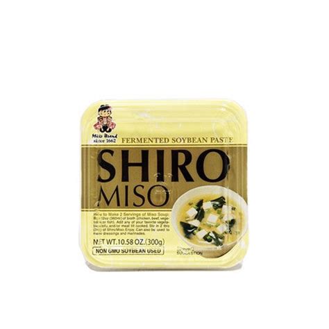 Shinshuichi White Miso Fermented Soybean Paste 300g By Miko Brand