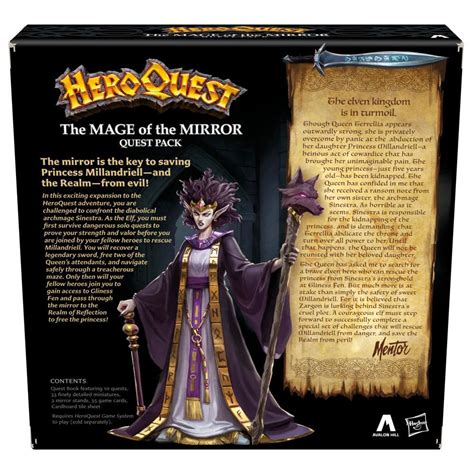 Avalon Hill Heroquest The Mage Of The Mirror Quest Pack Requires