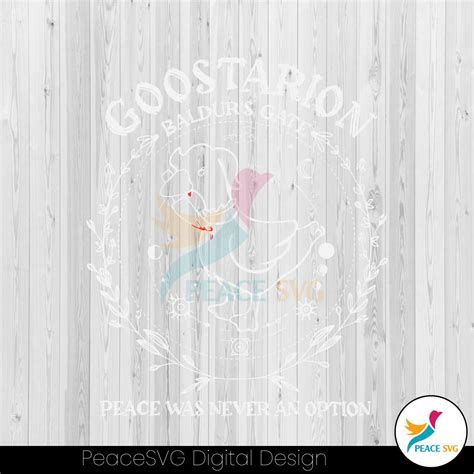 Goostarion Peace Was Never An Option Svg Cutting File Peacesvg