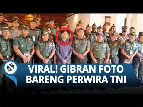 KLARIFIKASI Panglima Buntut Foto Gibran Bareng Perwira TNI Tegaskan