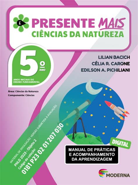 Presente Mais Ci Ncias Da Natureza Ano Pnld Moderna