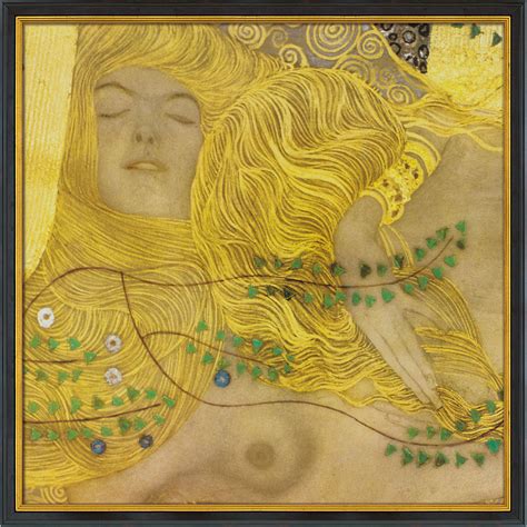 Bild Wasserschlangen I Gerahmt Von Gustav Klimt Kaufen